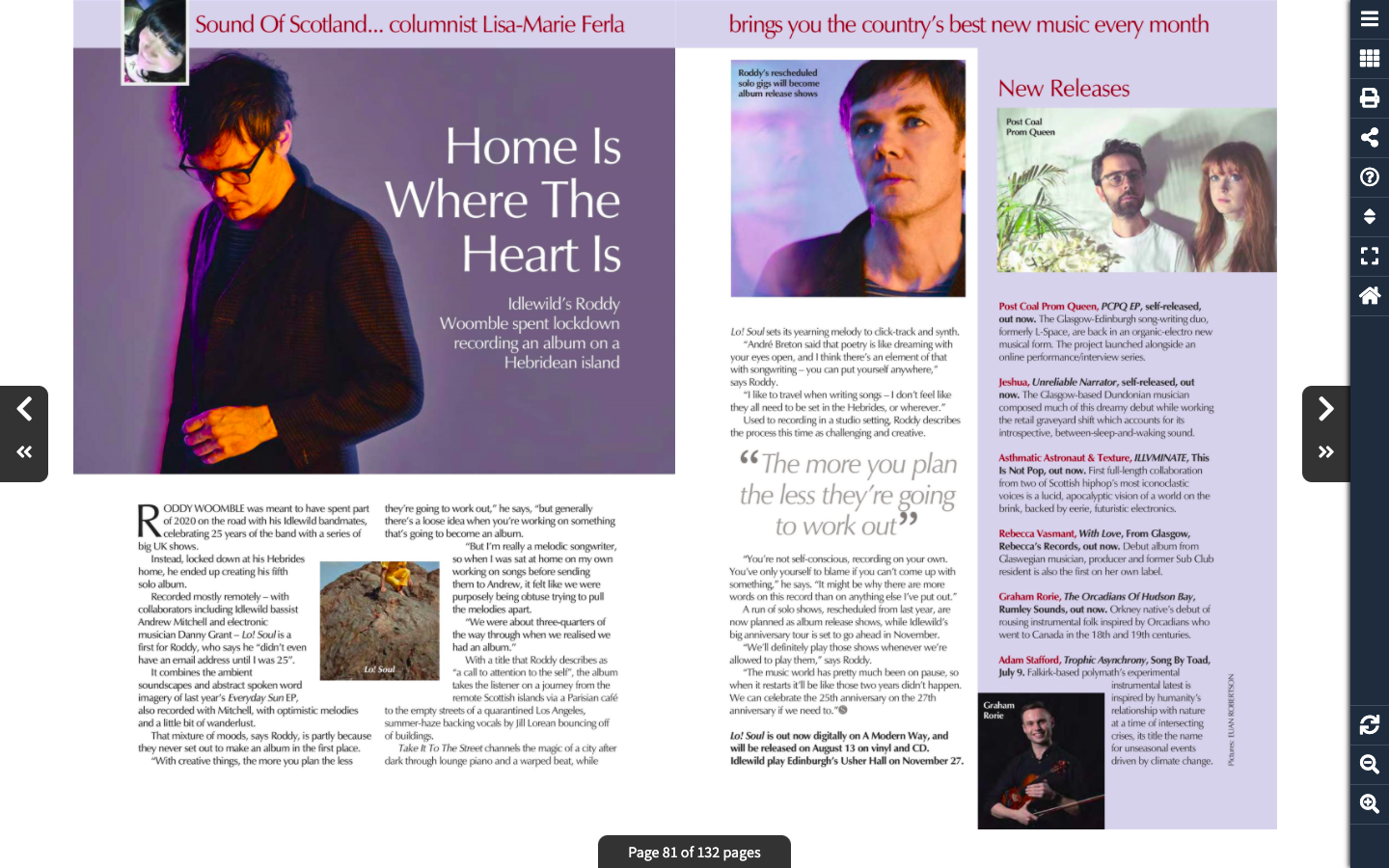 Roddy Woomble_The Scots Mag